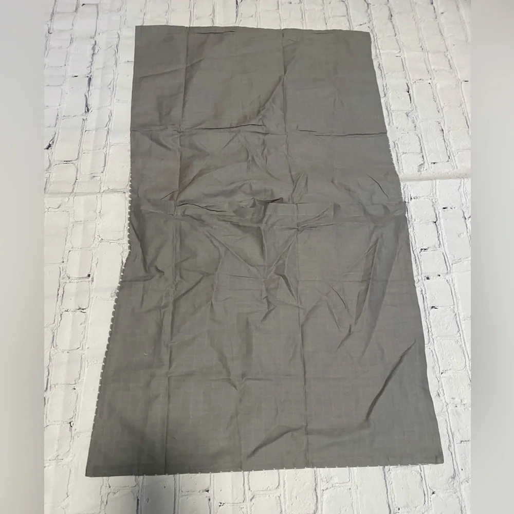 West Elm cotton 20x36 two pillow shams covers